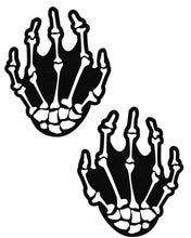 Black & White Skeleton Hands Pasties
