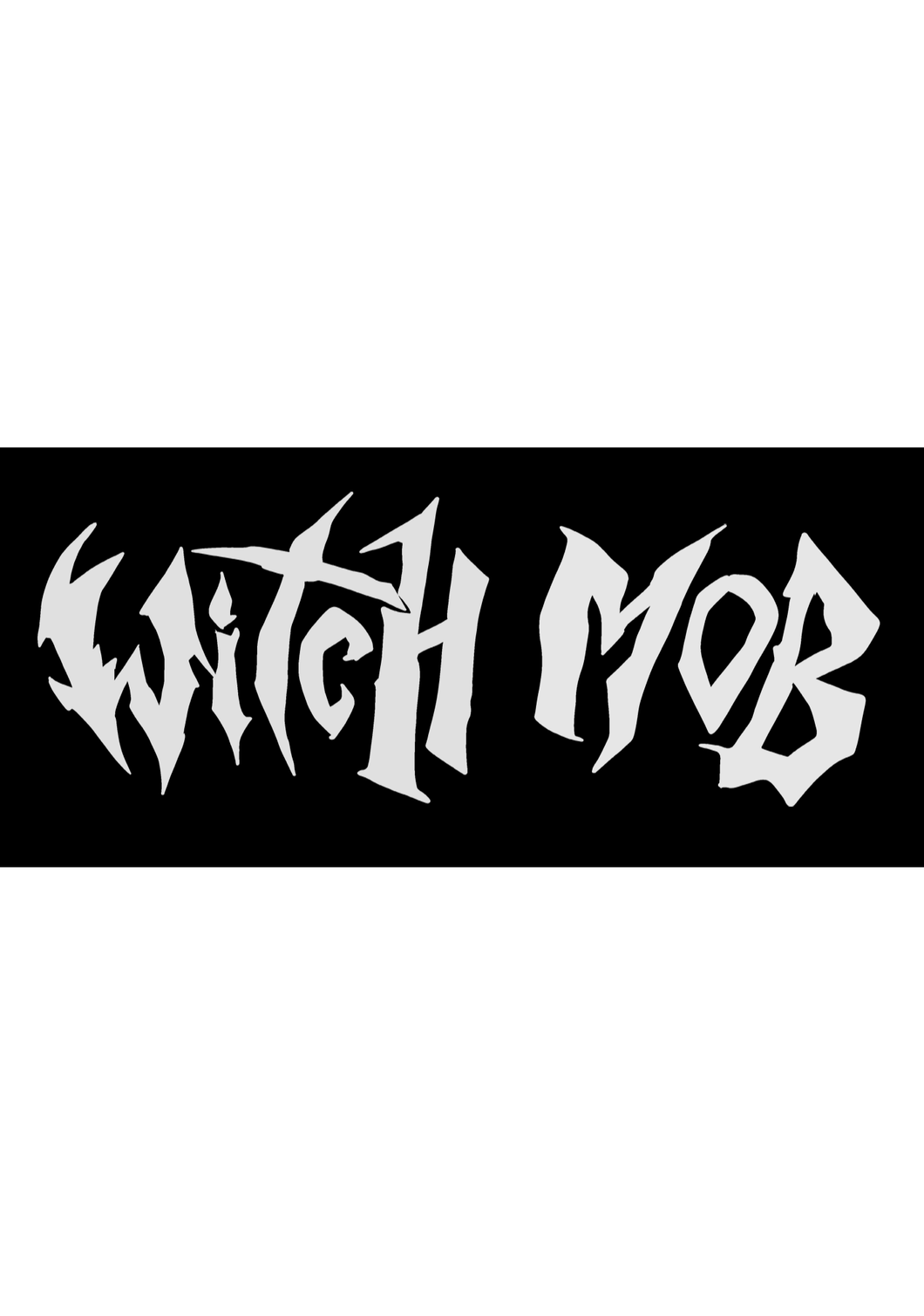 Classic Witch Mob Logo Sticker