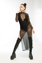 Black Widow Mesh Dress