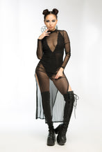 Black Widow Mesh Dress